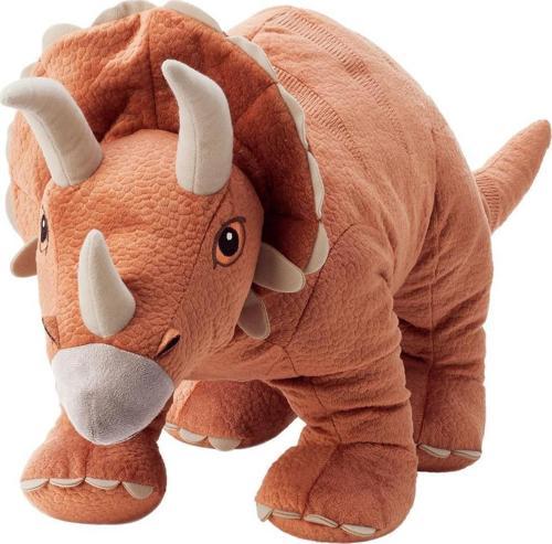 JATTELIK Dinozor -Triceratops - Peluş Oyuncak - Büyük Boy 69 cm