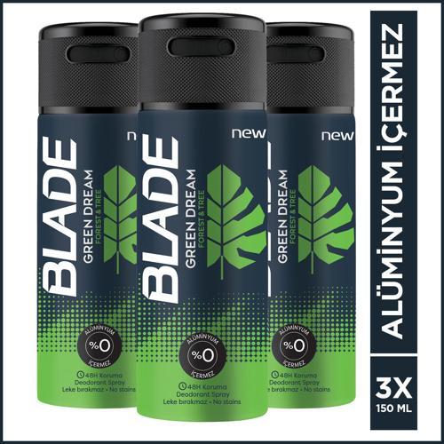 Green Dream Deodorant 3x150ml