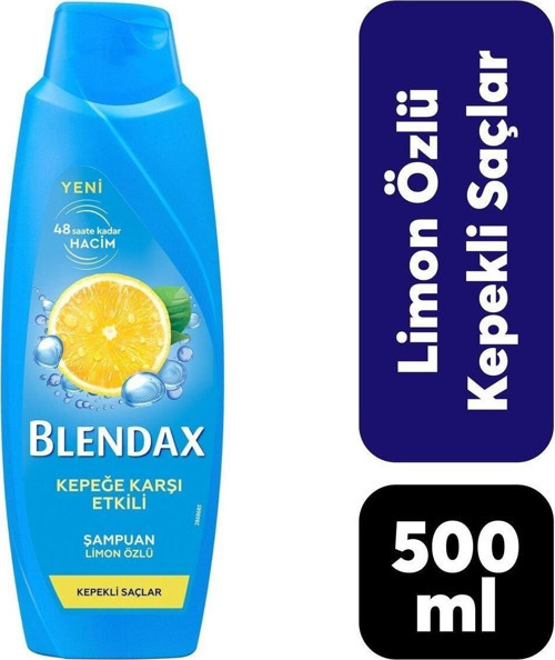 Şampuan 500 ml Kepeğe Karşı Limon Özlü