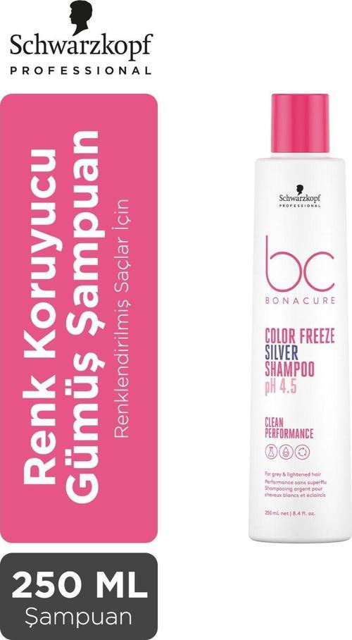 Bc Clean Renk Koruyucu Gümüş Yansıma pH Şampuanı 250ml | İstenmeyen Tonları Engeller, Küllü Işıltı