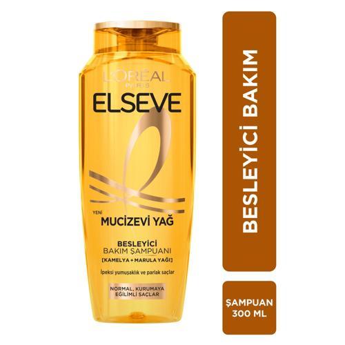 L'Oréal Paris Elseve Mucizevi Yağ Besleyici Bakım Şampuanı 300 ml
