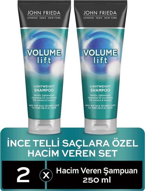Ince Telli Saçlar Için Hacim Veren Şampuan 250 ml 2'li