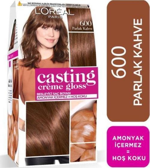 Casting Crème Gloss Saç Boyası 600 Parlak Kahve