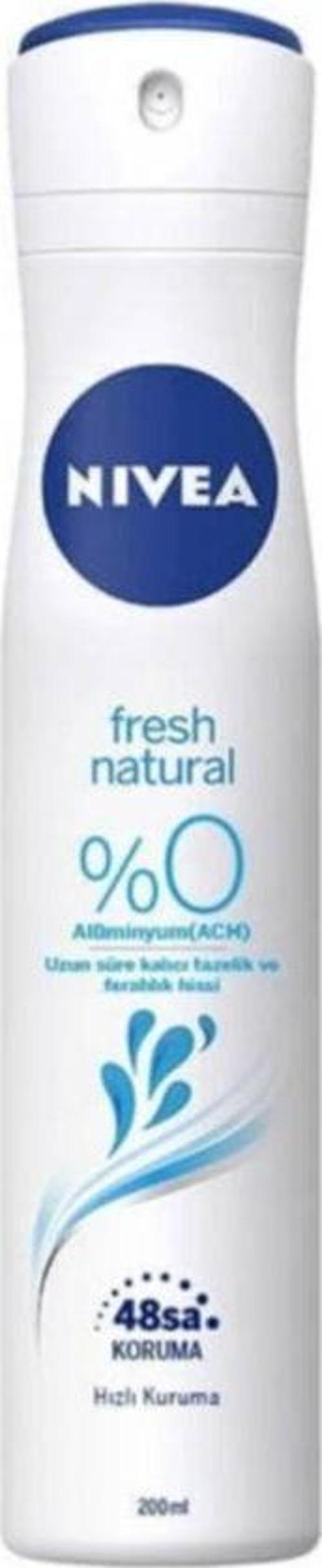 Fresh Natural Kadın Deodorant Sprey 200 Ml
