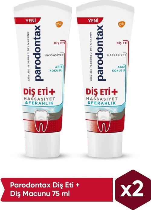 Diş Eti + Diş Macunu 75 ml x 2 Adet