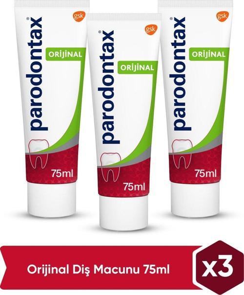 Orijinal Diş Macunu 75 Ml 3 Adet