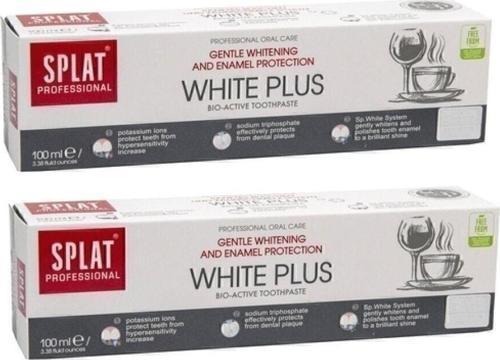 White Plus Diş Macunu 100 Ml-2 Adet