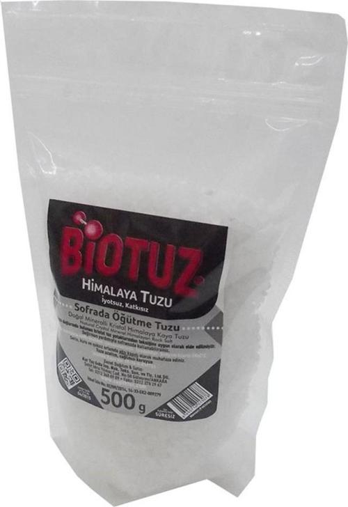 Himalaya Kristal Çakıl Tuzu Beyaz 500 Gr Doğal Yemeklik