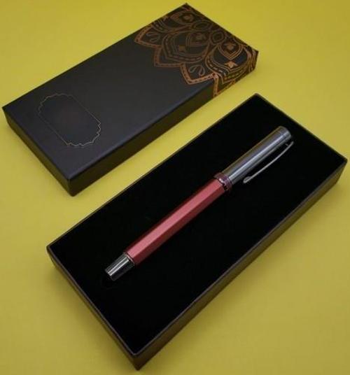 Bordo Roller Kalem Dekoratif Hediyelik