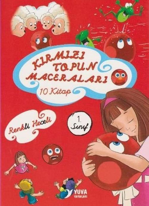 1.Sınıf Kırmızı Topun Maceraları - 10 Kitap Takım