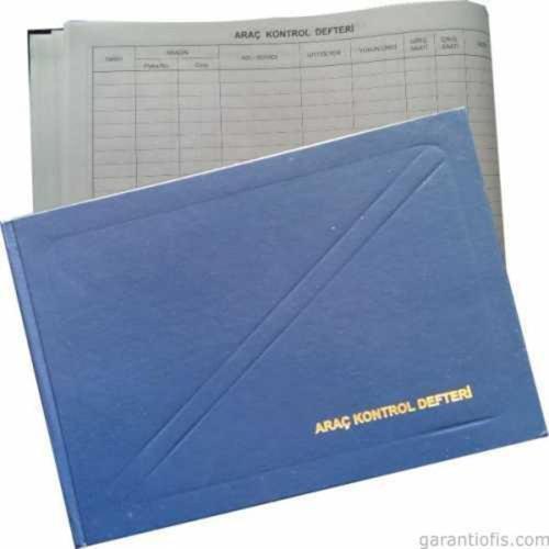 Araç Kayıt Defteri Ciltli 96 Yaprak