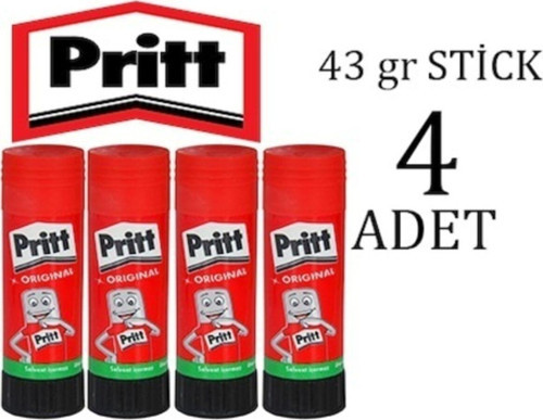 Pritt Mum Yapıştırıcı 43 Gr 4'lü Set
