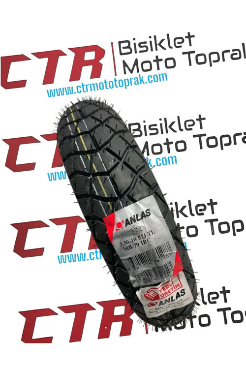 IRC Motosiklet Dış Lastik 3.50-10 51j Mb-79 Tubeless LASTİK
