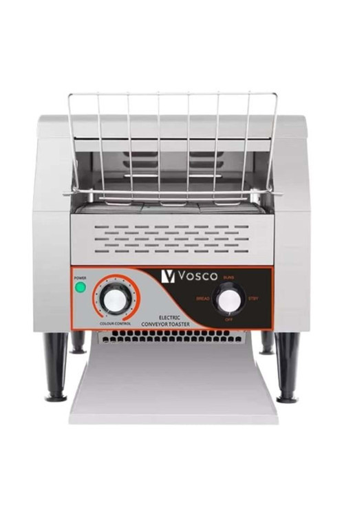 VKB-300 Konveyörlü Ekmek Kızartma Makinesi / Endüstriyel Conveyor Toaster/ 450 Dilim/Saat