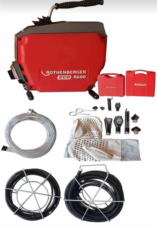 Kanal Gider Açma Makinesi R600 Eco 16,2+22,2 Set
