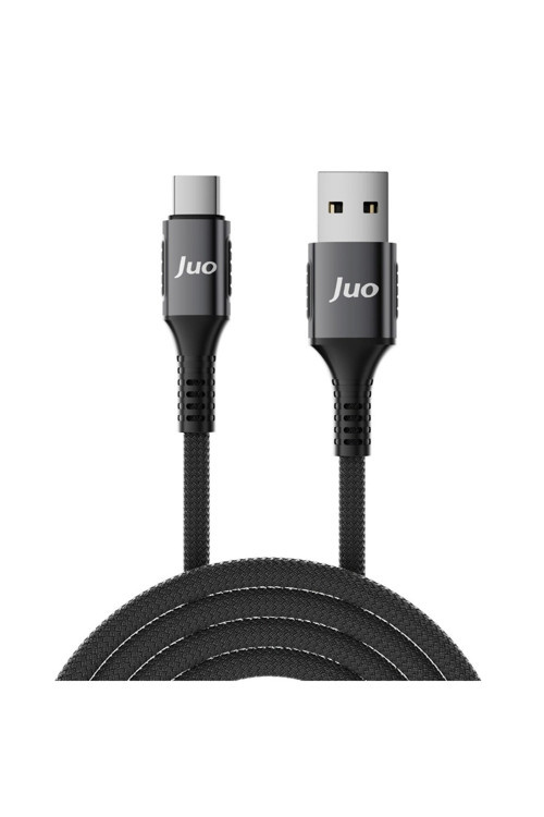 66w Usb-a To Type-c Örgülü Hızlı Şarj Ve Data Kablosu 2 Metre