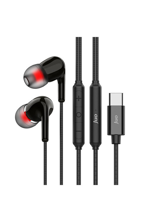 Type-C Mikrofonlu Kablolu Kulak İçi Kulaklık DAC Çip Destekli ENC Gürültü Engelleme