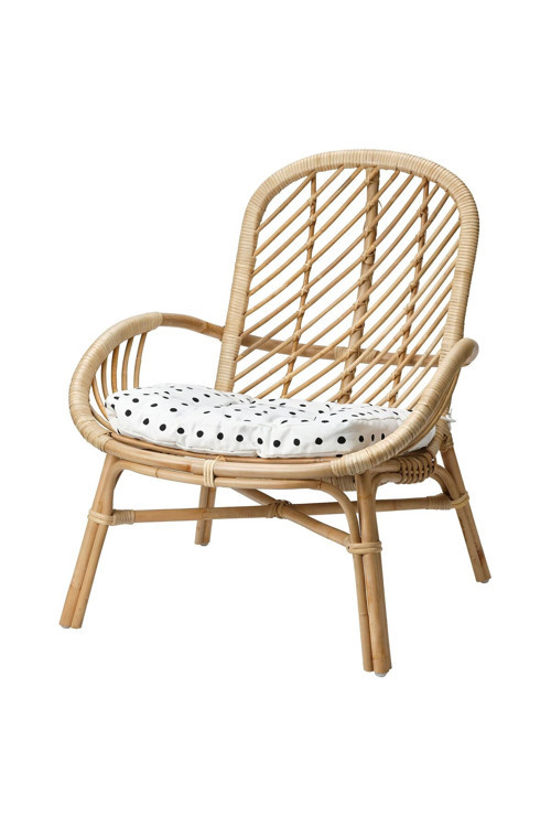 çocuk koltuğu, rattan, 78x73x69 cm