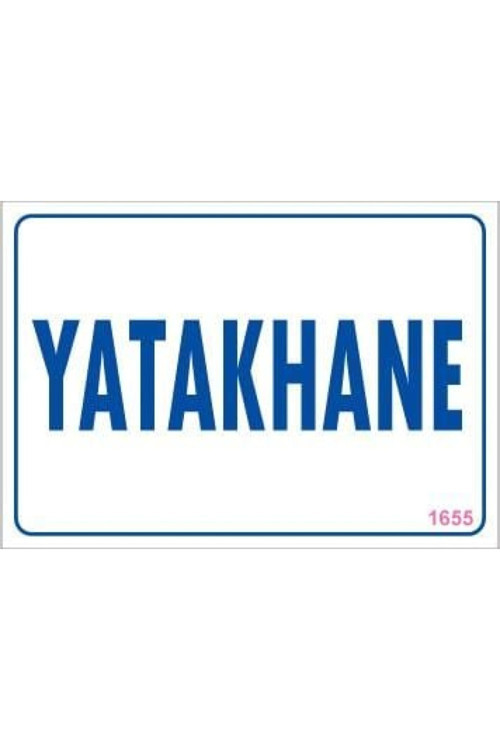 Yatakane Levhası 17,5x25 KOD:1655
