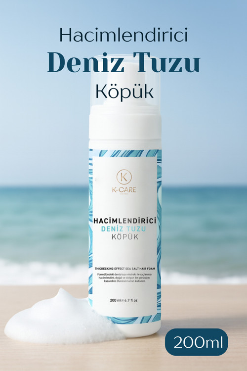 Hacimlendirici Deniz Tuzu Köpük 200 ml