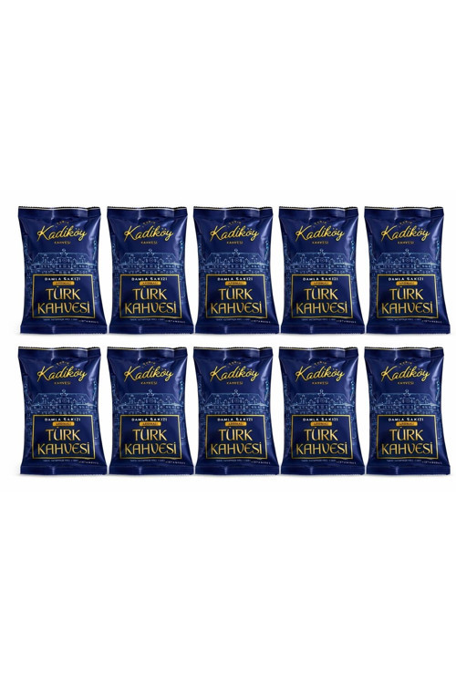 DAMLA SAKIZLI TÜRK KAHVESİ 10LU PAKET (10X100G)