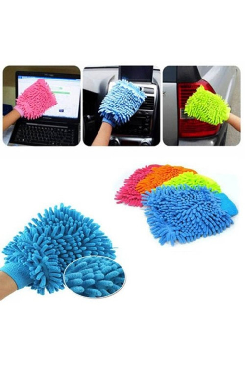 Premium Mikrofiber Araç Yıkama Eldiveni