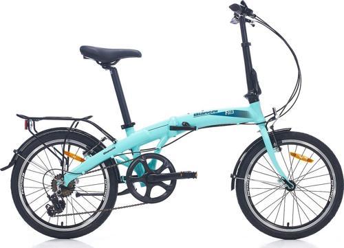 BIANCHI F013-D 20 JANT KATLANABİLİR BİSİKLET 330H AL-6061 7 VİTES  MD DARKGREY-CELESTE 