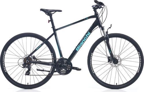 BIANCHI T0018FS 28 JANT 510H AL-6061 21S VB BLACK-CELESTE 