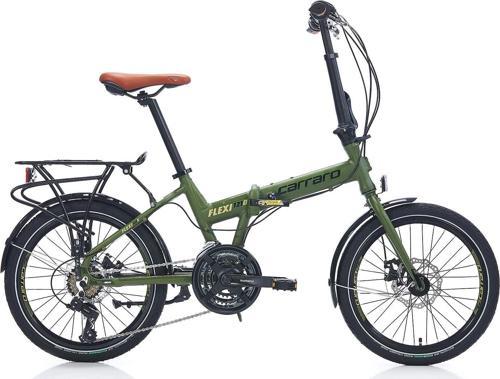 FLEXI 121D 20 JANT KATLANIR BİSİKLET 350H 21-V MD MAT HAKI-YESIL-SIYAH