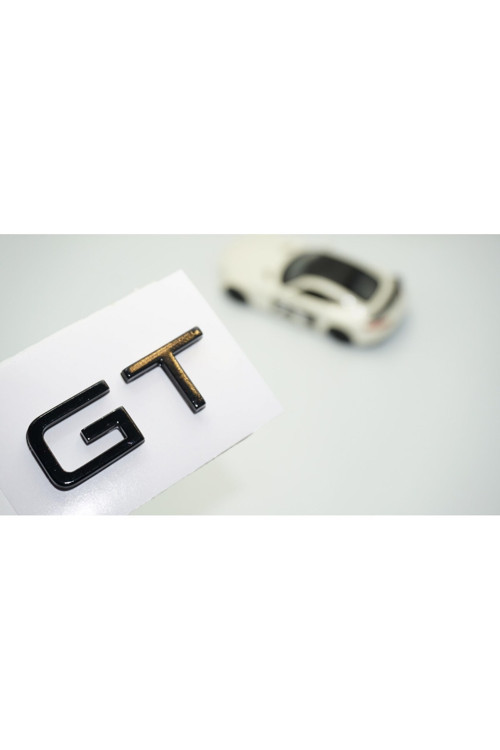 Peugeot 408 GT Bagaj 2022+ Parlak Siyah ABS Logo Amblem