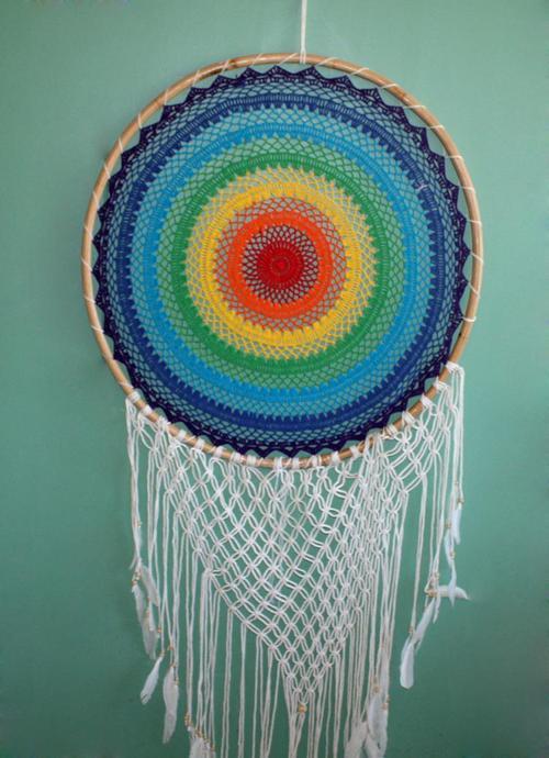 Battal Boy Rüya Kapanı Dream Catcher NO:5 L