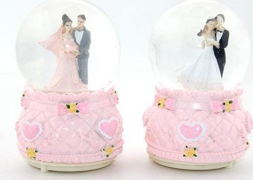Işıklı Müzikli Kar Küresi 13 Cm Alk1787