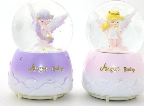 Işıklı Müzikli Kar Küresi 16 Cm Alk1855