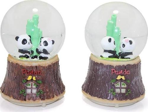 Işıklı Müzikli Püskürtmeli Kar Küresi 16 cm ALK277