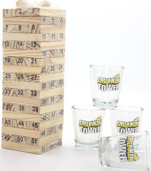 Jenga Shot Bardak Oyunu Alk1085