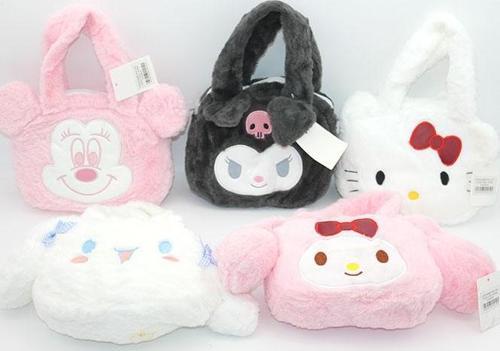 Karışık Peluş Çanta Alk2143