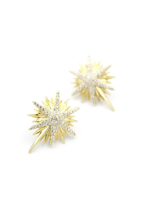 Kuzey Yıldızı Küpe - Altın