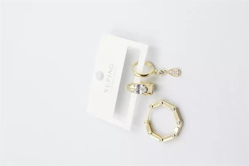 3'lü Xuping Küpe - Altın