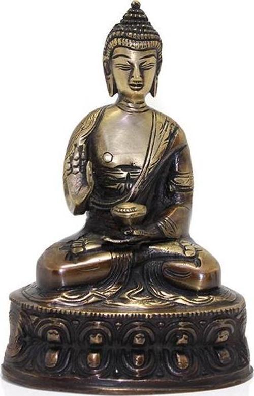 Metal Buda Biblosu 19 Cm KSK273