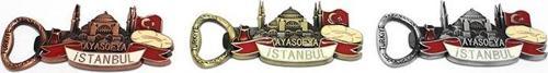 Metal İstanbul Temalı Yöresel Magnet Açacak 2Alk81