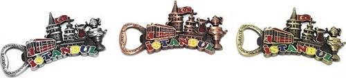 Metal İstanbul Temalı Yöresel Magnet Açacak 2Alk85