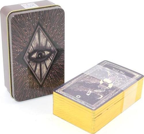 Metal Kutulu Tarot Kartı Alk1355