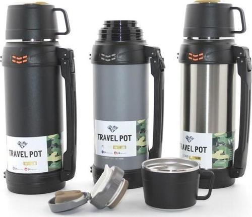 Paslanmaz Çelik Çift Katmanlı Termos 1.2 Lt Alk2307