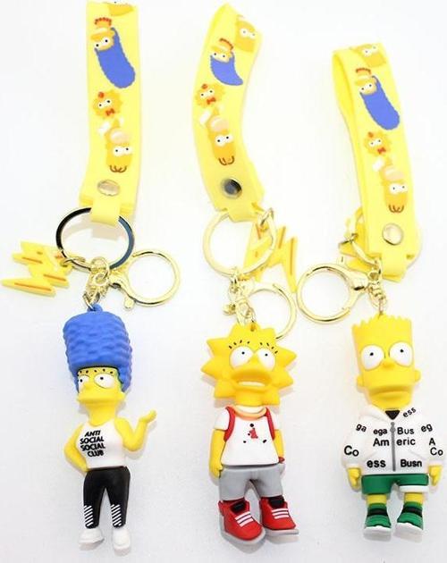 Silikon Simpsons Anahtarlık Alk1383