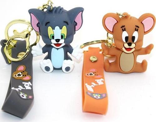 Silikon Tom Ve Jerry Anahtarlık Alk1377