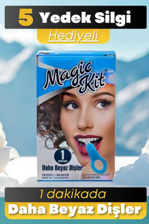 Diş Siisi 1 Aparatlı + 5 Yedek Süngerli Set 1 Paket