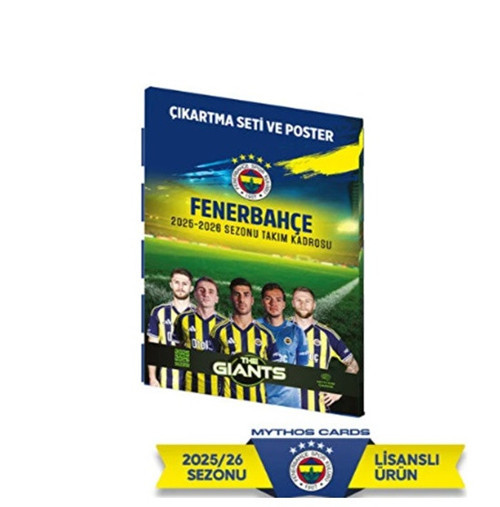 Fenerbahçe Poster ve Çıkartma Seti Lisanslı Ürün - 2 set