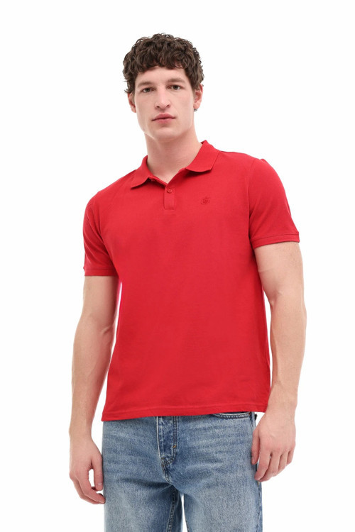 6M MB CT953 POLO T-SH 6FX KIRMIZI Erkek Kırmızı T-Shirt - 029A