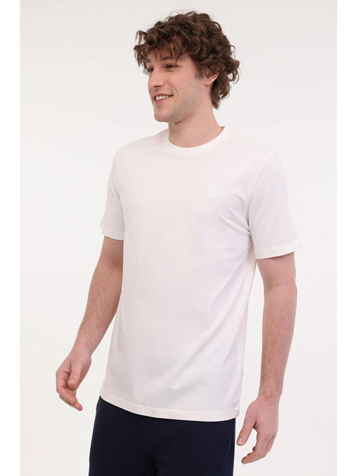 6M,MB CT102 C NK T-SH 6FX Erkek Beyaz T-Shirt - 102064375