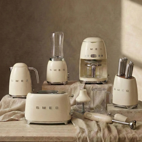 50's Style Bella Casa Krem 6 Parça Wedding Set-BC-K6WS